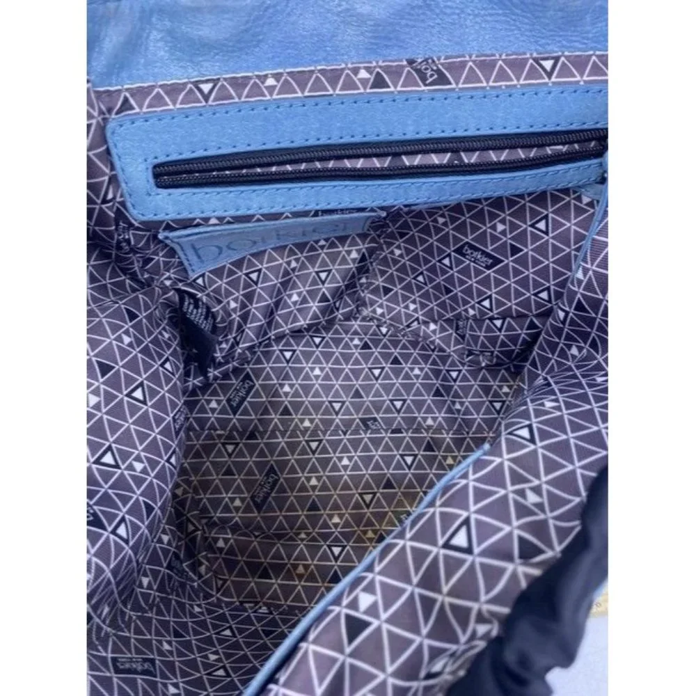 Botkier blue leather